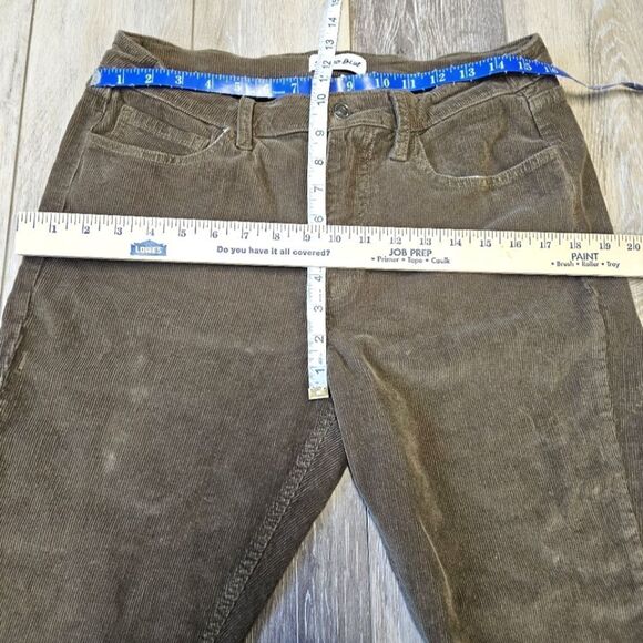 Studio Blue Stitch Fix Corduroy Brown Straight Leg Pants Women's 32 Fall Chino - Picture 2 of 8